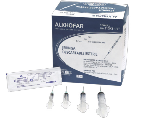 Jeringas Desechables